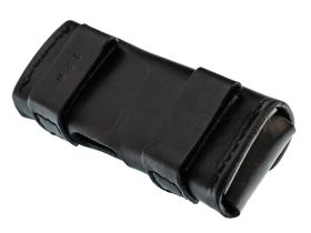 Чехол на кнопках горизонтальный для складного ножа на пояс, 120 мм, 2 кнопки