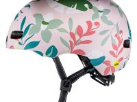 Nutcase Шлем защитный Nutcase Little Nutty Leaf It, цвет Розовый-Зеленый, ростовка XS
