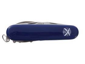 Нож перочинный Stinger 90 мм, 10 функций, синий