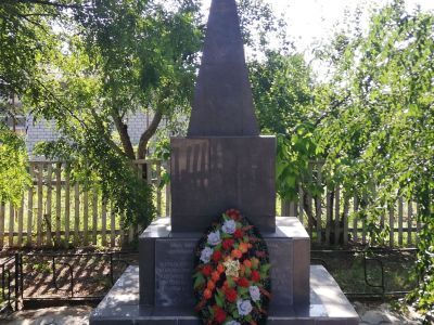 Братская могила советских воинов, погибших в период Сталинградской битвы