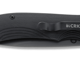 Полуавтоматический складной нож Incendor Veff Flat Top Serrations®, CRKT 6875, сталь 8Cr13MoV Titanium Nitride Combo Edge, рукоять стеклотекстолит G10
