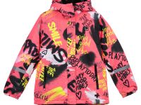 Куртка текстильная с полиуретановым покрытием для девочек