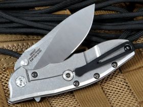 Складной нож Zero Tolerance 0562CF, сталь CPM 20CV, рукоять карбон/титан