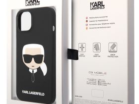 Клип-кейс Karl Lagerfeld Magsafe для Apple iPhone 14 Plus Чёрный