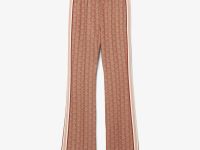 Женские расклешенные спортивные брюки Lacoste с монограммой