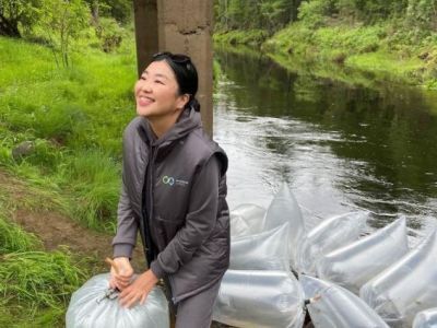 АЛРОСА выпустила 4 млн личинок пеляди в Вилюйское водохранилище