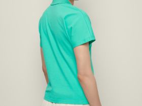 Поло приталенного силуэта с вышивкой