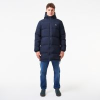 Мужская стёганая куртка Lacoste с капюшоном