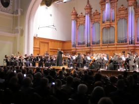 Оркестр «Симфоника Арктика» выступил в Московской консерватории с программой якутской музыки