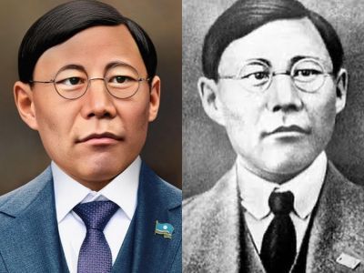 Якутский фотограф оживил старые снимки Платона Ойунского и Максима Аммосова