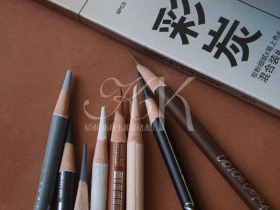 Набор карандашей угольных цветных HIMI 8 шт