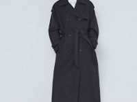 Длинный тренч, Черный