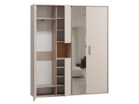 Шкаф-купе Бладвен 3-180x210 Латте