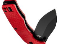 Складной нож Obertech ns-01 thumb stud, сталь VG-10, рукоять G10, красный