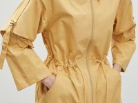 Ветровка с капюшоном с добавлением хлопка