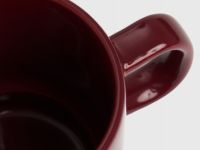 Кружка с надписью в картонной упаковке, Красный