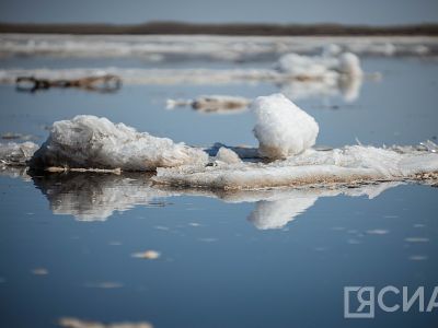 В Якутии лодка с двумя людьми столкнулась с деревом и затонула