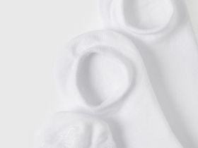 Носки для девочек, 3 пары, Белый