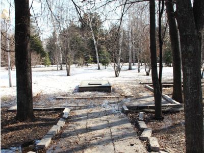 Могила комиссара Красной Армии Мокрушина И.М.