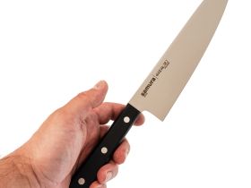 Подарочный набор из 3-х кухонных ножей Samura Harakiri (универсальный, для замороженных продуктов, шеф), сталь Aus 8, рукоять ABS-пластик