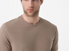 Базовая футболка, Бежевый
