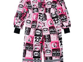 Комбинезон текстильный с полиуретановым покрытием для девочек