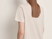 Футболка свободного силуэта с принтом