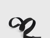 Ремень из канваса для мальчиков, Черный