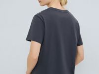 Футболка с принтом, Серый