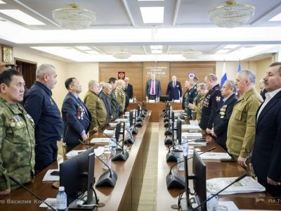 В парламенте Якутии состоялась встреча с ветеранами боевых действий Афганской войны