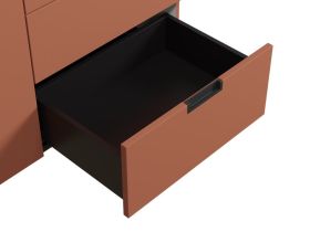 Тумба Лигес 153x87 Терракотовый