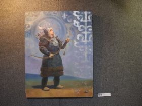 В Якутске открылась выставка Миры Аргуновой «Легенды солнечной Туймаады»