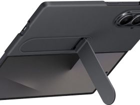 Клип-кейс Samsung Silicone Z Fold7 Чёрный