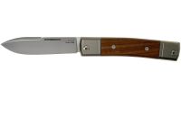 Складной нож LionSteel BestMan Drop, сталь M390, рукоять Santos wood