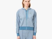 Женская жаккардовая толстовка Lacoste
