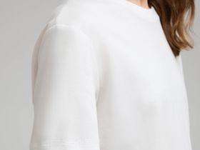 Футболка из мерсеризованного хлопка