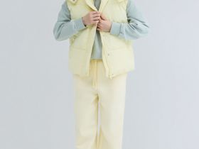 Толстовка с воротником-стойкой на молнии, Зеленый