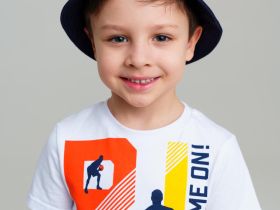 Панама текстильная для мальчиков