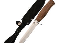 Нож разведчика НР-40, сталь 65х13, рукоять орех