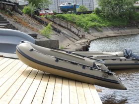 Лодка ПВХ BADGER DL 340 AL