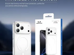 Чехол-накладка Keephone X-Crystal MagSafe для Apple iPhone 17 Pro пластиковый (прозрачный)