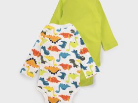 Боди детское трикотажное для мальчиков, 2 шт в комплекте