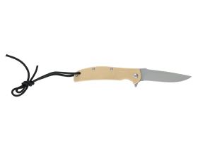 Нож складной Stinger 100 мм, сталь 440A, рукоять G10, песочный