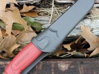 Нож Morakniv Basic 511, углеродистая сталь, пластик, красный