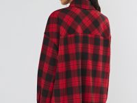 Рубашка в клетку, Красный