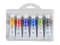 Набор акварели "Белые Ночи" Городской скетч, 6 туб x10 мл, пластиковый коррекс