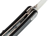 Складной нож Dr.Tech W3896MB, сталь D2, рукоять микарта, черный