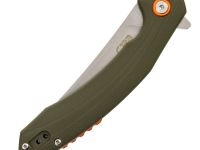 Складной нож CJRB Gobi, сталь AR-RPM9, Green G10