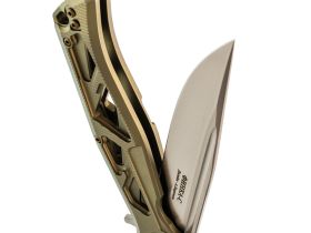 Складной нож НОКС Финка С "Elite", сталь М390, рукоять титан