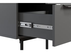 Комод Квелен 48x108 Графитовый